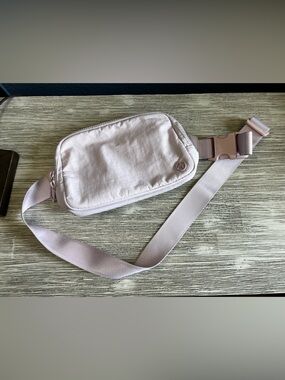 New! PANDER Pale Pink Nylon Pouch with Zipper